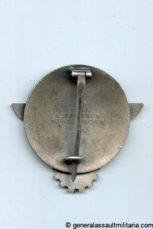 Hitler Jugend Gau Sieger 1938 badge - Gustav Brehmer