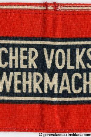 Deutscher Volkssturm Wehrmacht armband