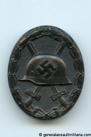 Wound badge in black - L/11 Wilhelm Deumer, Lüdenscheid