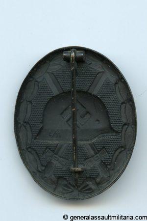 Wound badge in black - L/11 Wilhelm Deumer, Lüdenscheid