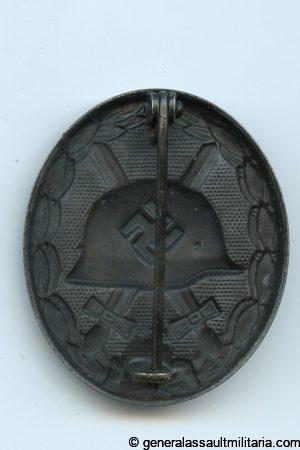Wound badge in black - Steinhauer & Luck, Lüdenscheid