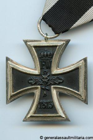 Iron cross second class 1914 - Wilhelm Deumer, Lüdenscheid