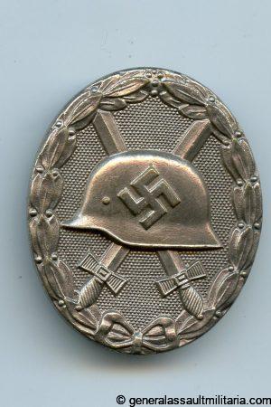 Wound badge in silver - L/54 Schauerte & Höhfeld, Lüdenscheid