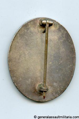 Wound badge in silver - L/54 Schauerte & Höhfeld, Lüdenscheid