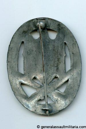 General assault badge – Rudolf Karneth, Gablonz