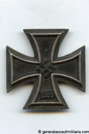 Iron cross first class + case - E.F. Wiedmann, Frankfurt