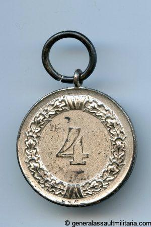 Four year Heer service medal - Unknown maker