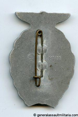SA Treffen Braunschweig 1931 badge – RZM M1/35 Wächtler & Lange