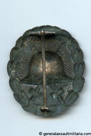 Wound badge in silver 1918 - Otto Schickle, Pforzheim