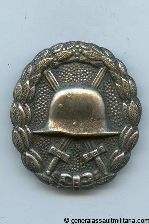 Wound badge in silver 1918 - Otto Schickle, Pforzheim
