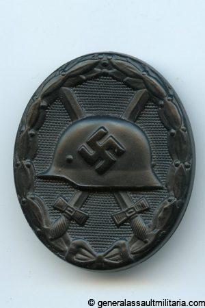 Wound badge in black - mm107 Carl Wild, Hamburg