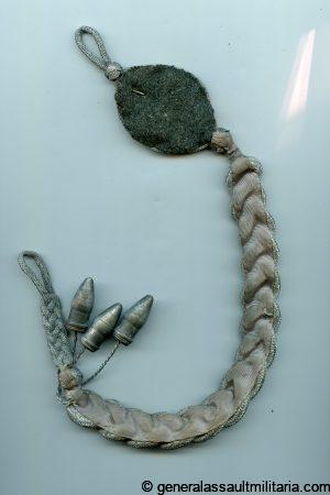 Heer shooting lanyard 4th grade artillery