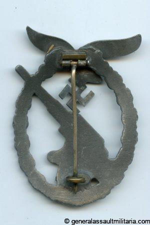 Luftwaffe flak badge - Friedrich Linden, Lüdenscheid