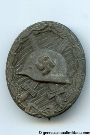 Wound badge in silver - L/22 Glaser & Sohn, Dresden