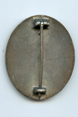 Wound badge in silver - Eugen Schmidthäusler, Pforzheim