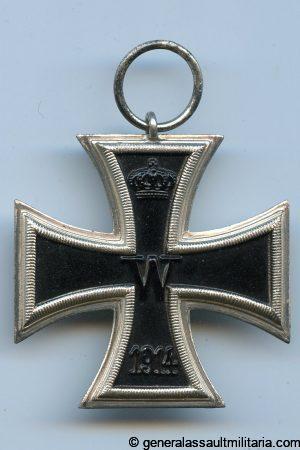 Iron cross second class 1914 - Otto Schickle, Pforzheim