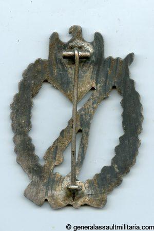Infantry assault badge in silver - 'Deschler mutant'