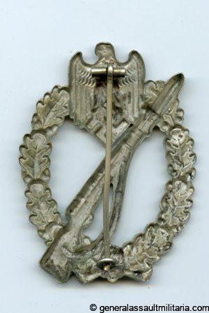 Infantry assault badge in silver – C.E. Juncker, Berlin
