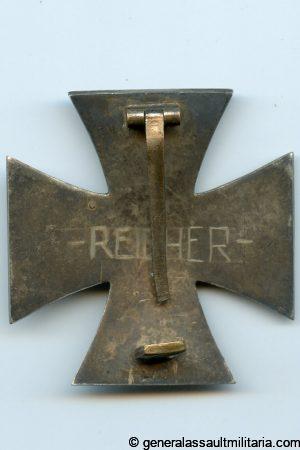 Iron cross first class - L/19 Hoffstätter, Bonn