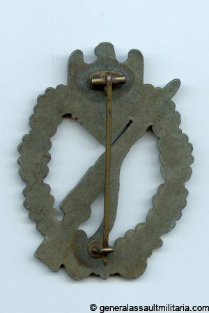 Infantry assault badge in bronze – Funke & Brüninghaus, Lüdenscheid
