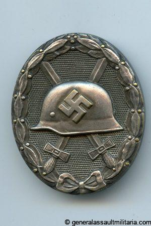 Wound badge in silver - Hauptmünzamt, Wien