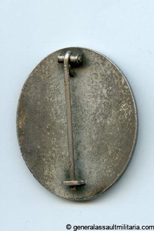 Wound badge in silver - Steinhauer & Lück, Lüdenscheid