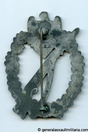 Infantry assault badge in silver – Metall & Kunstoff 4, Gablonz