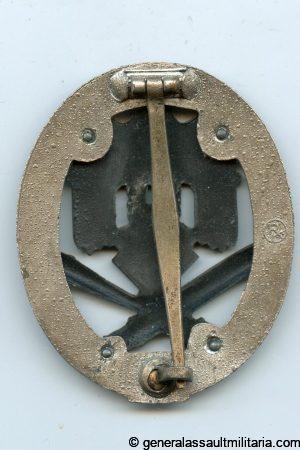 Numbered general assault badge 50 - Rudolf Karneth, Gablonz