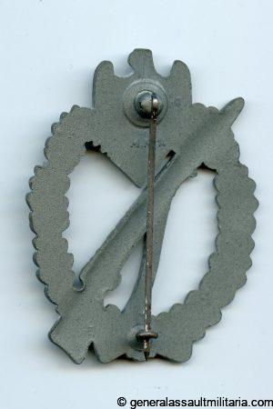Infantry assault badge in silver - Metall & Kunstoff 1, Gablonz