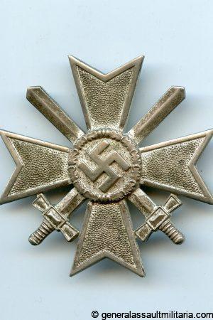 War merit cross with swords first class + case - MM65 K&Q