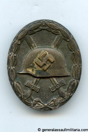 Wound badge in silver - L/15 Otto Schickle, Pforzheim