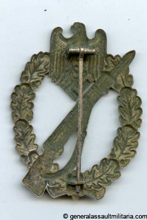 Infantry assault badge in silver - Otto Schickle
