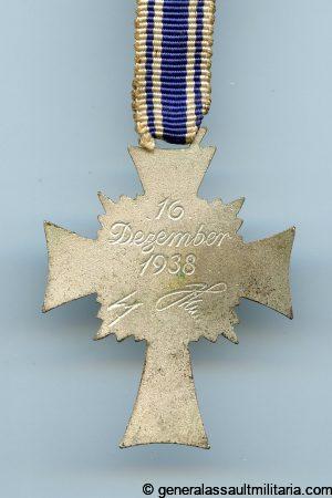 Mothers cross in silver