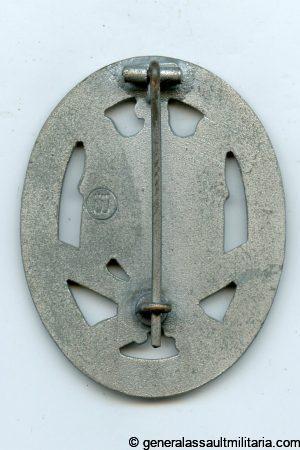 General assault badge - E.F. Wiedmann, Frankfurt