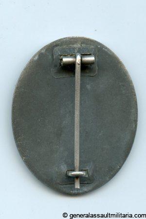 Wound badge in silver -B.H. Mayer, Pforzheim
