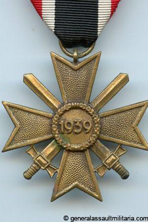 War merit cross with swords - Roman Palme, Gablonz