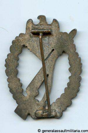 Infantry assault badge in silver - Steinhauer & Lück, Lüdenscheid