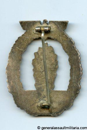 Kriegsmarine minesweeper badge - Friedrich Linden, Lüdenscheid