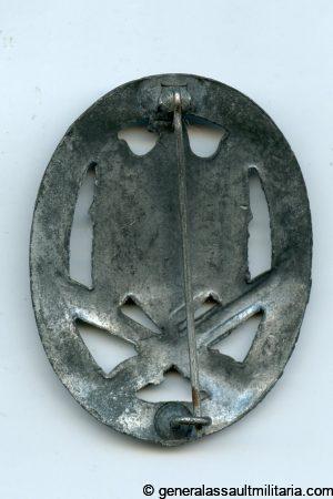General assault badge – Rudolf Karneth, Gablonz