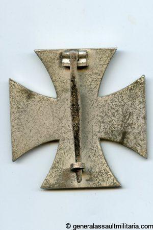 Iron cross first class - L/55 Wächtler & Lange, Mittweida