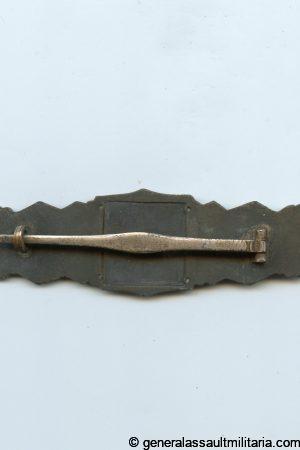 Close combat clasp in silver - '6-dot'