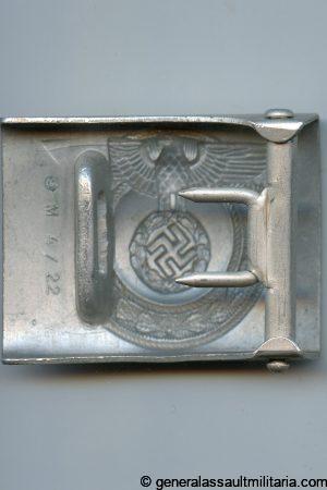 SA-Wehrmannschaften buckle - RZM M4/22 Christian Theodor Dicke, Lüdenscheid