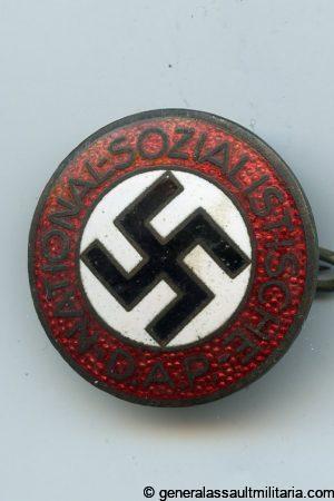 NSDAP party membership badge – RZM M1/25 Rudolf Reiling, Pforzheim
