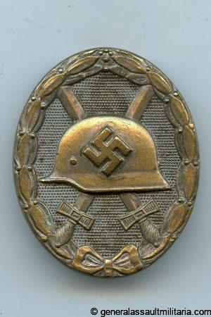 Wound badge in silver - L/56 Funke & Brüninghaus, Lüdenscheid