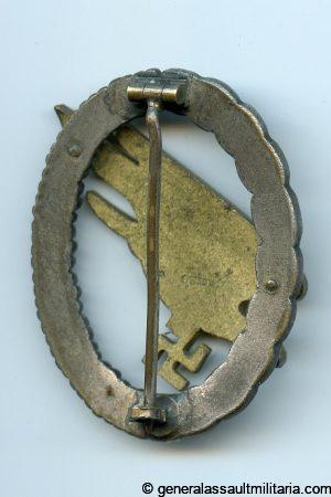 Luftwaffe paratrooper badge - G.H. Osang, Dresden