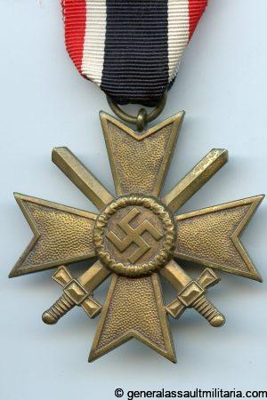 War merit cross with swords - Roman Palme, Gablonz