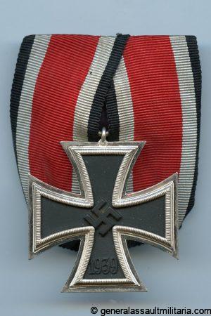 Iron cross second class 'Einzelspange' - L/11 Wilhelm Deumer