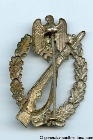 Infantry assault badge in silver - Paul Meybauer, Berlin