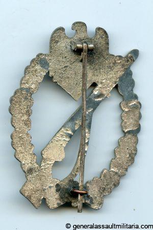 Infantry assault badge in silver - Paul Meybauer Berlin