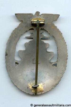 Kriegsmarine high seas fleet badge - Friedrich Orth, Wien